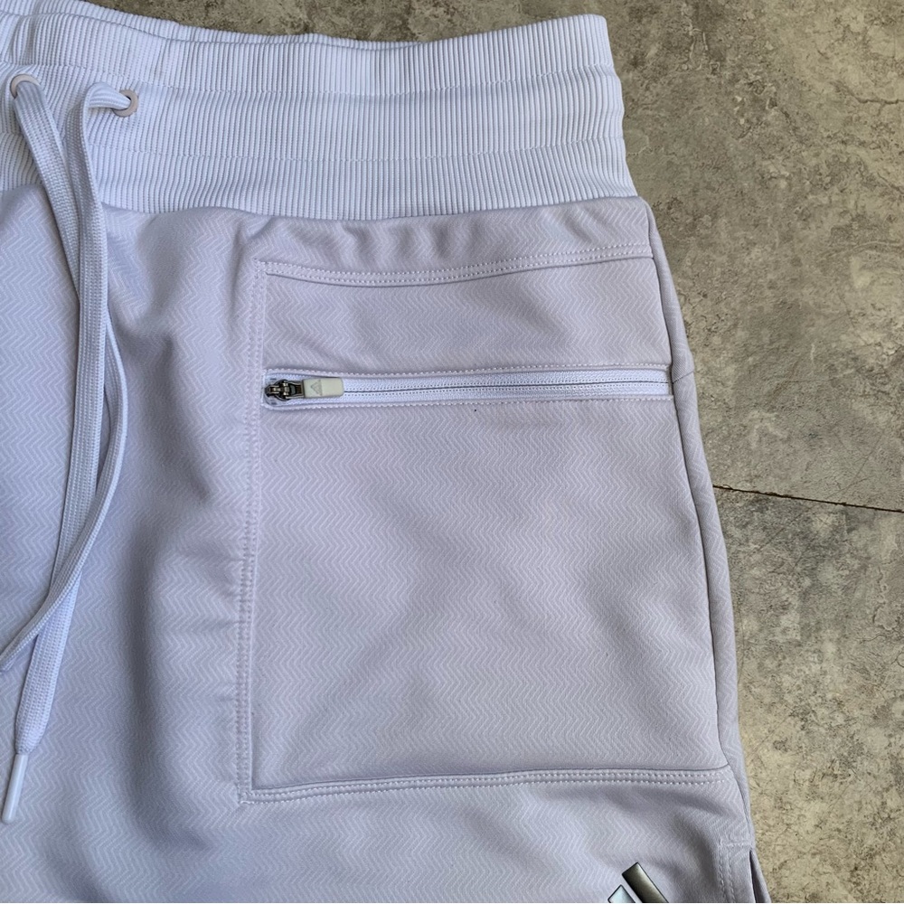 adidas Drawstring Athletic Skort with Zip Pockets - Picture 4 of 10